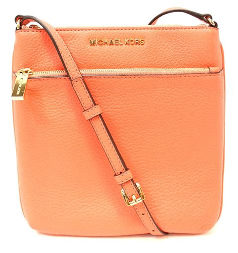 michael kors crossbody pink orange|michael kors crossbody pink grapefruit.